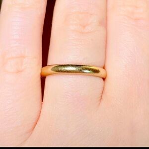 14k yellow gold ring
